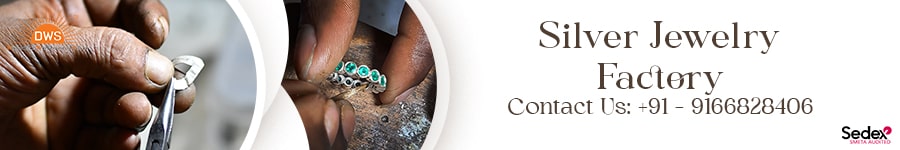 Silver Jewelry Factory in India